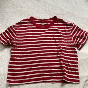 Striped Boxy Tee
